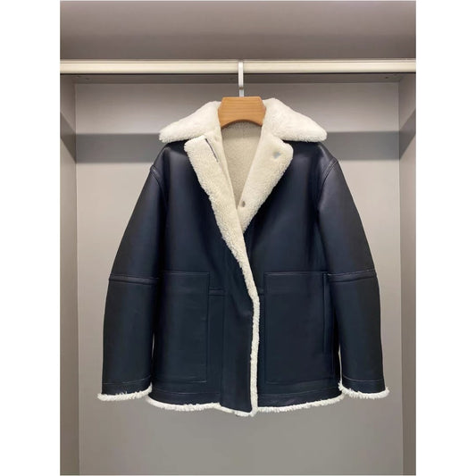 Sheepskin coat