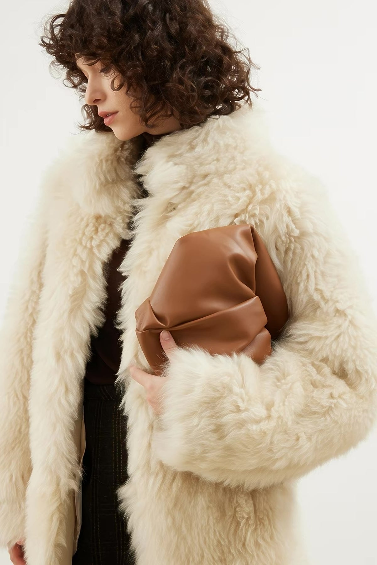 Sheepskin coat