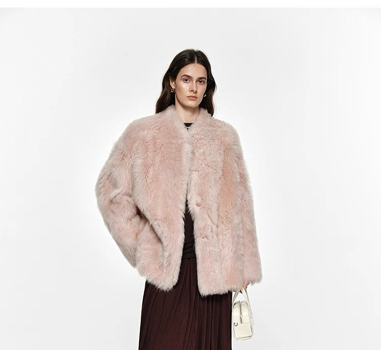 Sheepskin coat