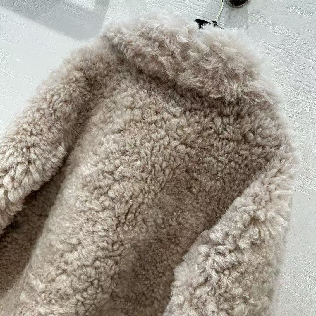 Sheepskin coat