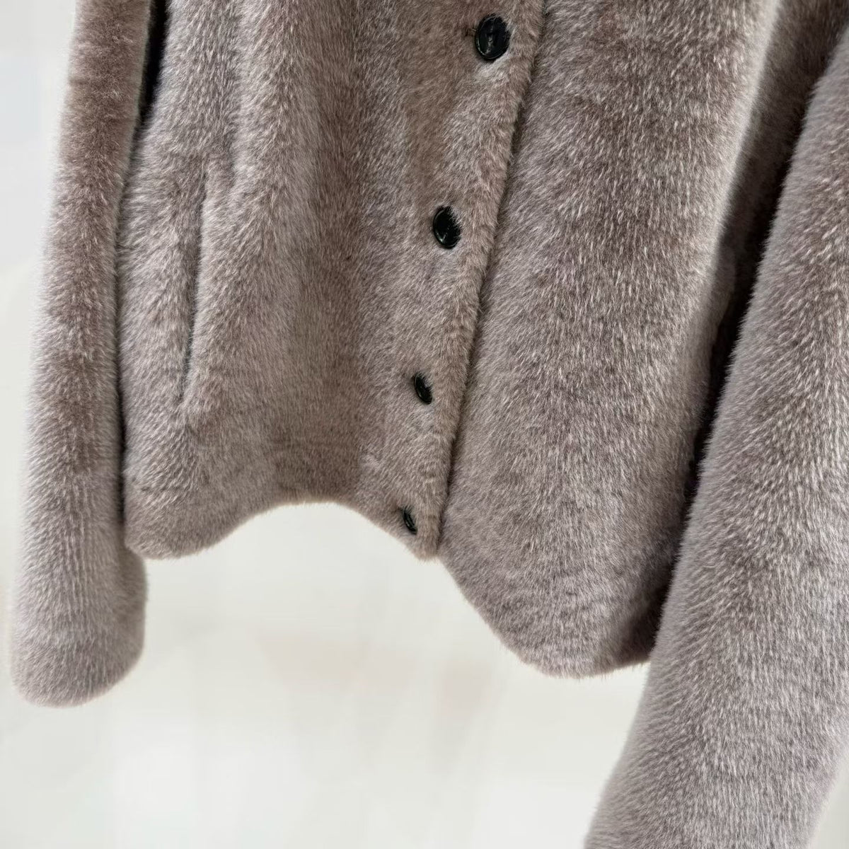 Sheepskin coat