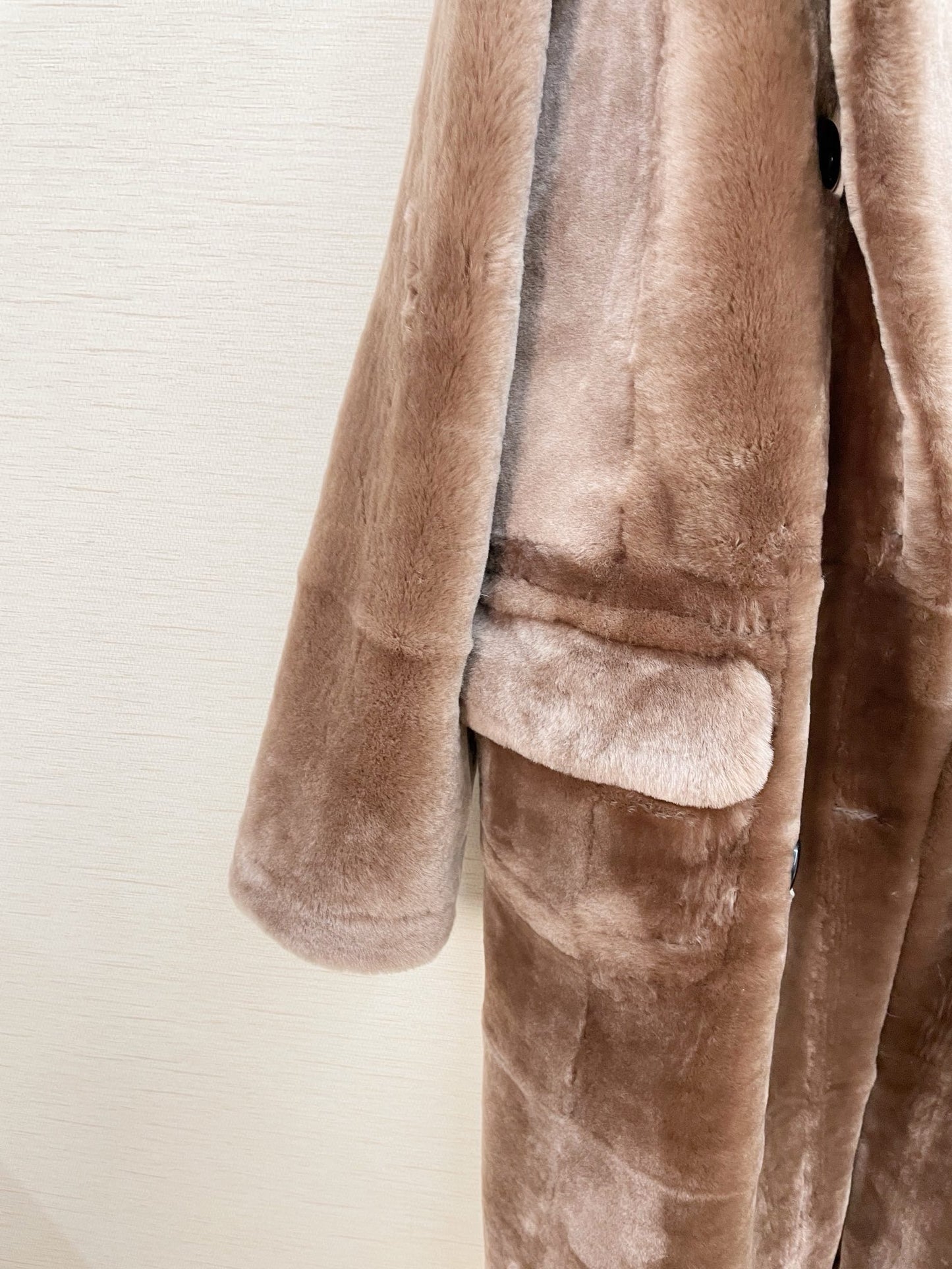 Sheepskin coat