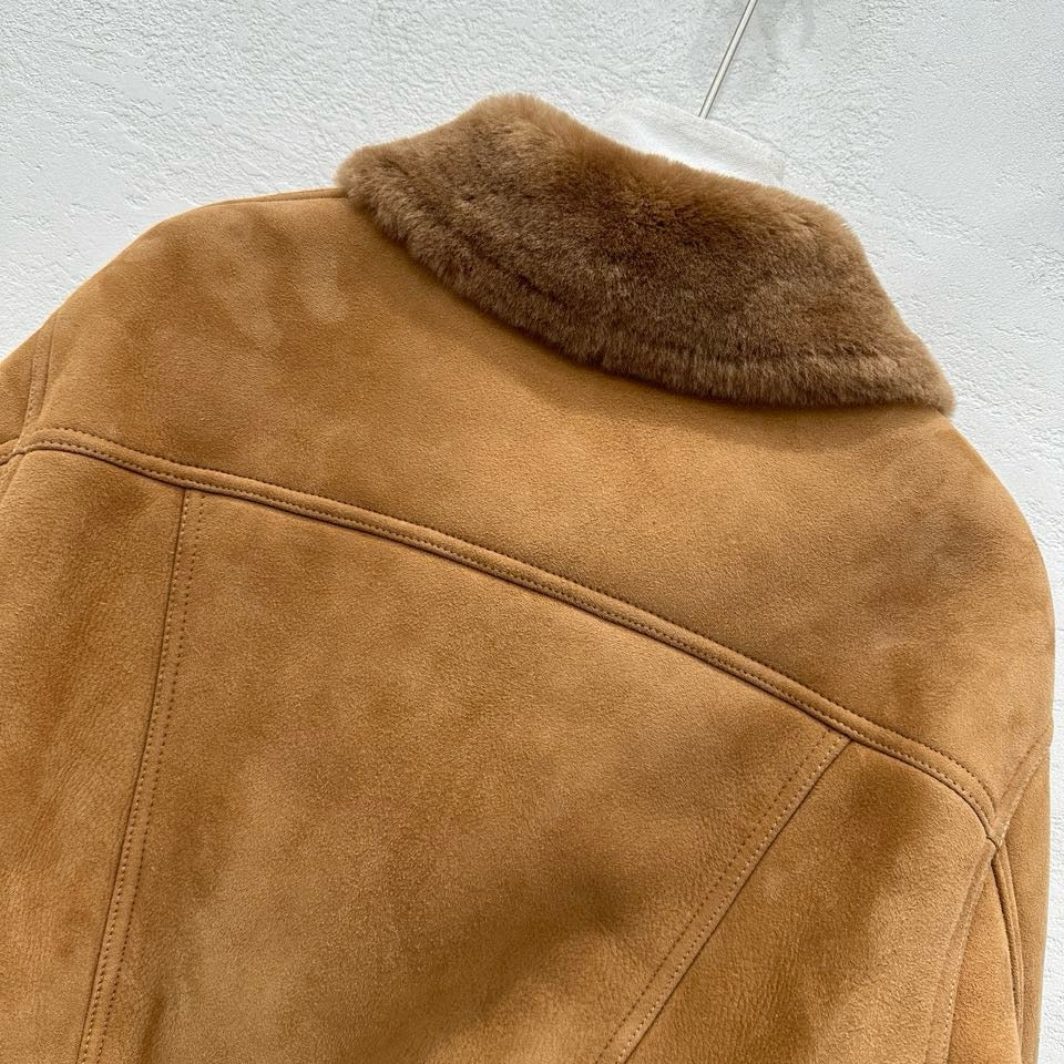 Sheepskin jacket