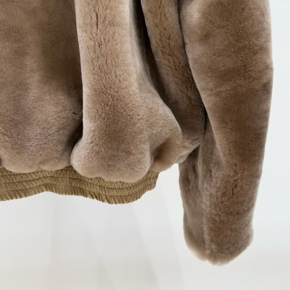 Sheepskin coat