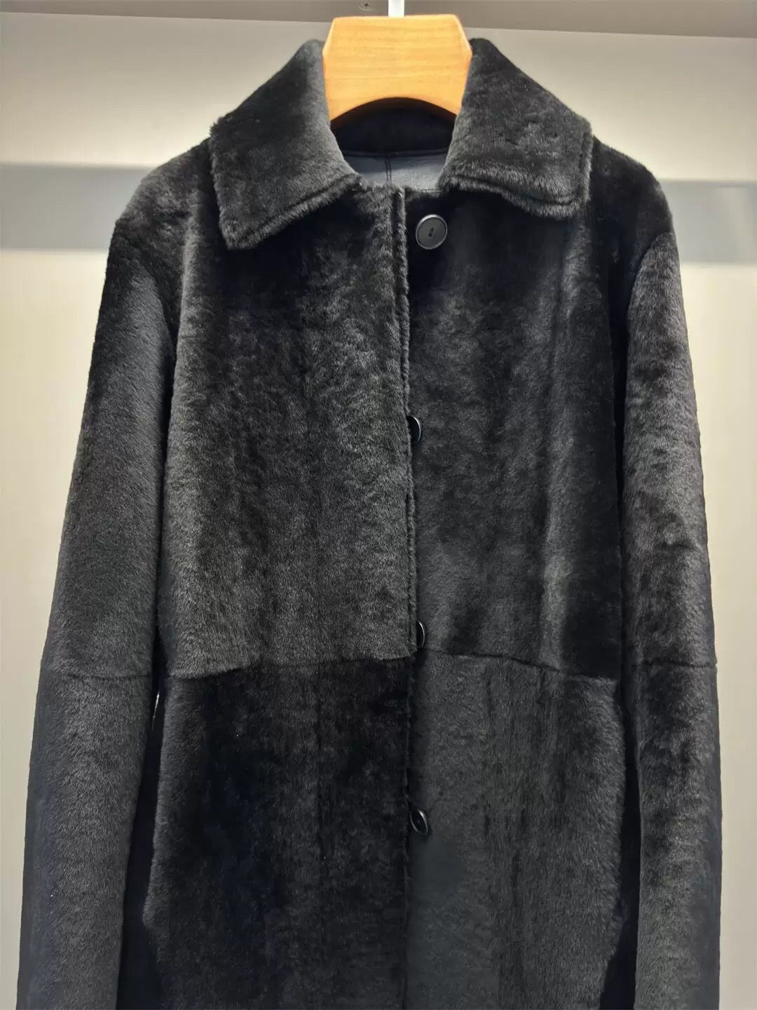 Sheepskin coat