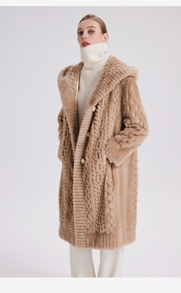 Danish mink fur coat