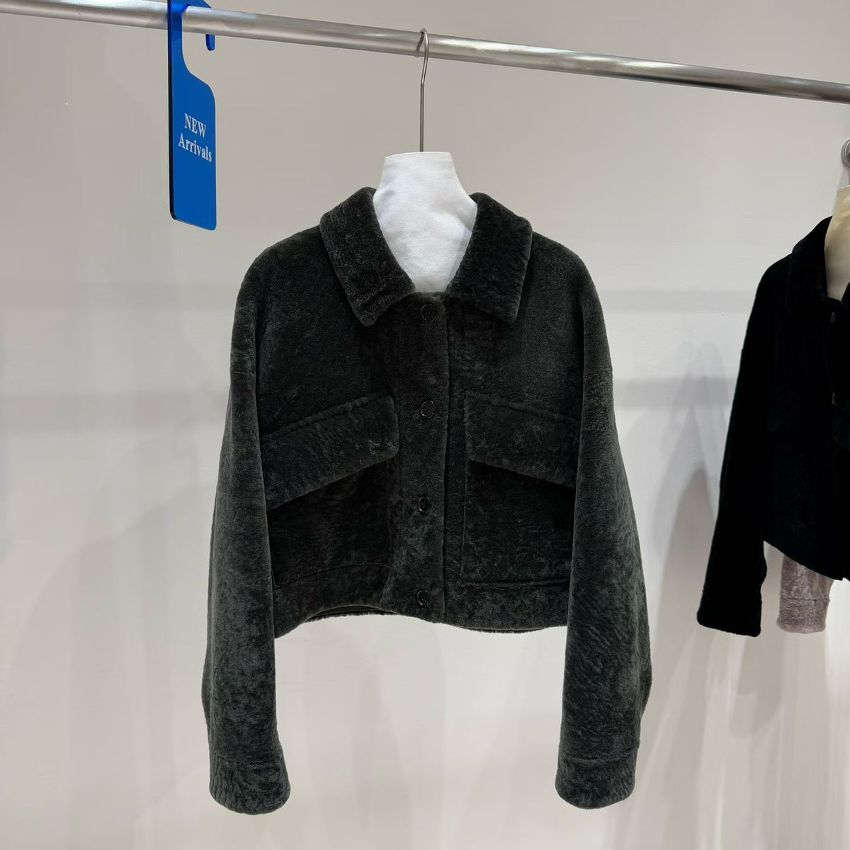 Sheepskin coat