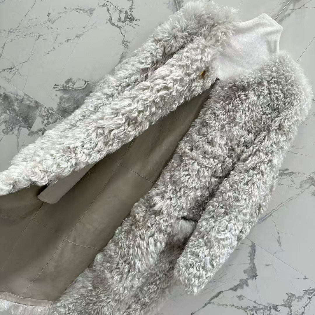 Sheepskin jacket