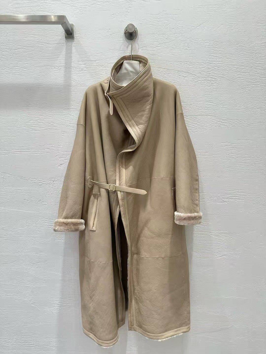 Sheepskin coat