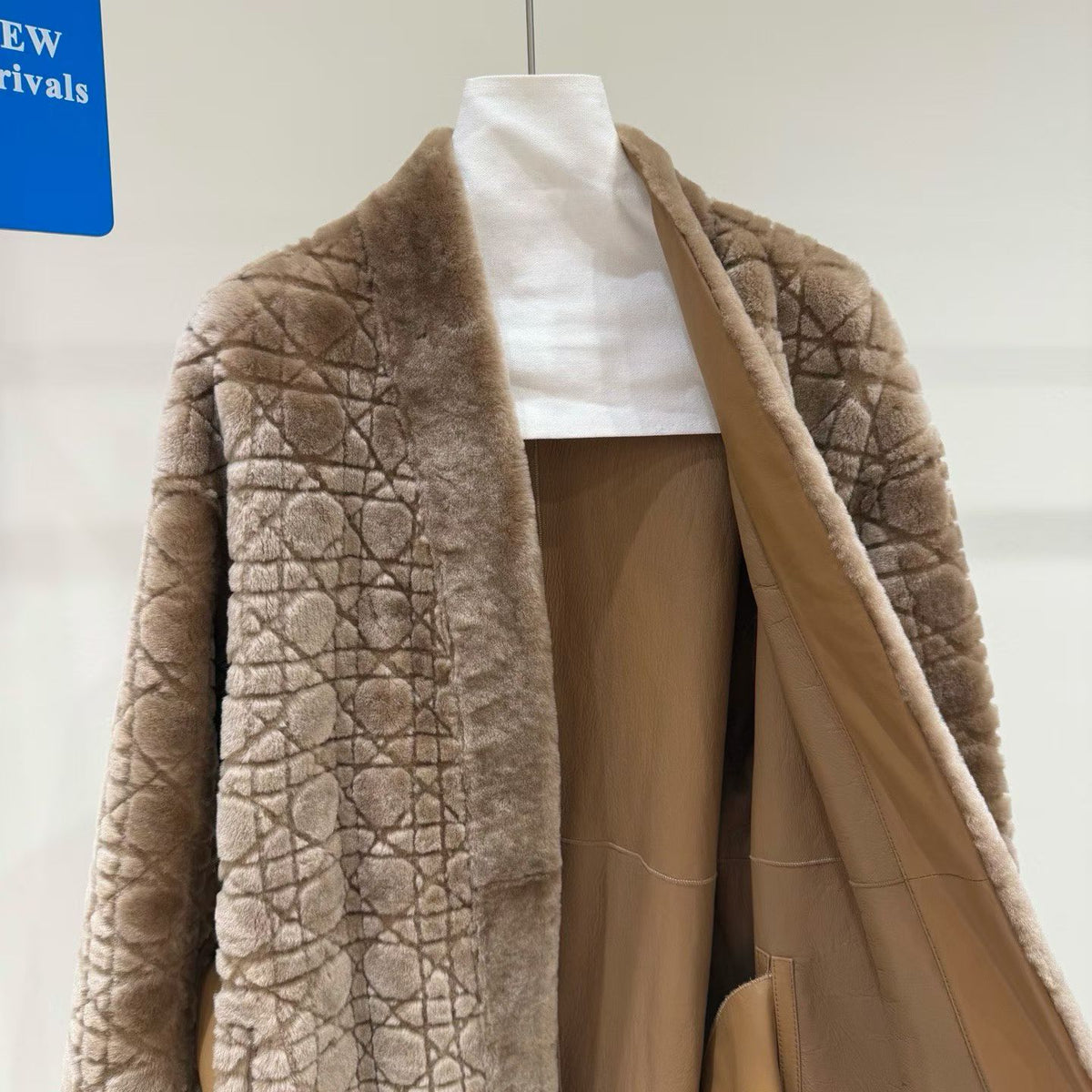 Sheepskin coat