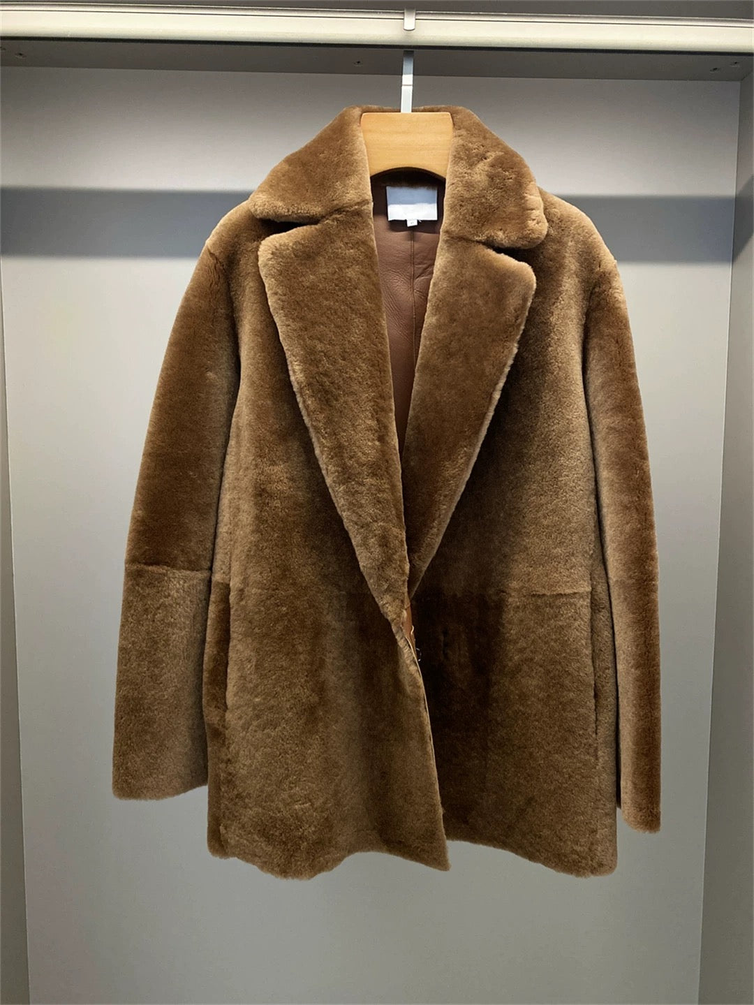 Sheepskin coat