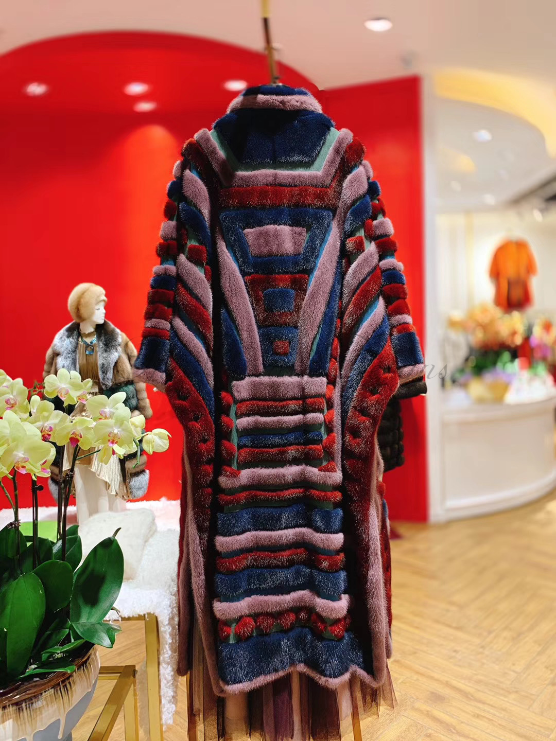 Danish mink fur coat