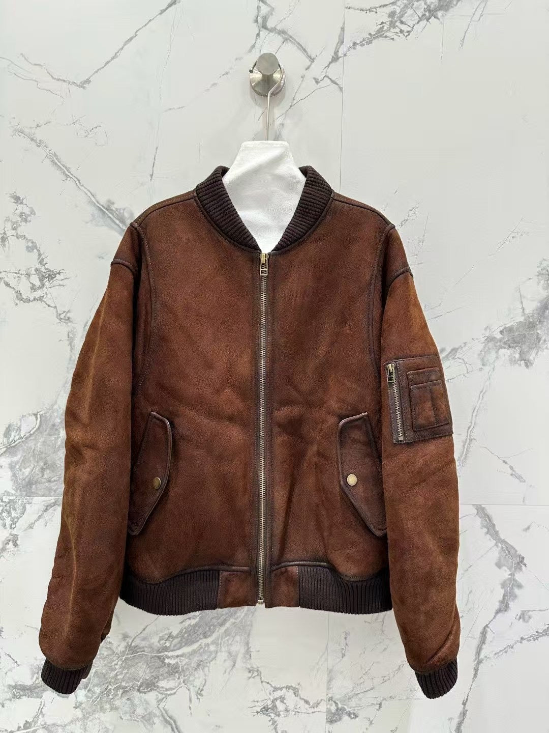 Sheepskin jacket