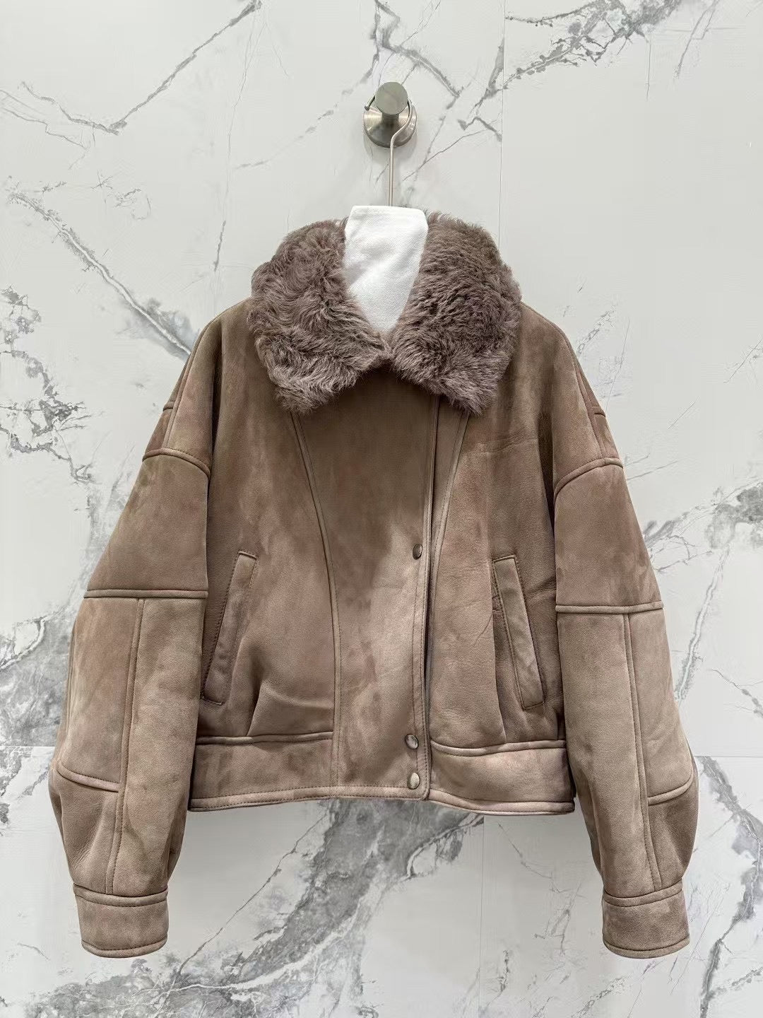 Sheepskin coat