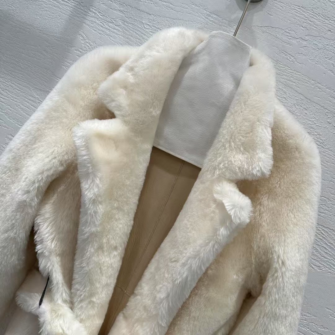 Sheepskin coat
