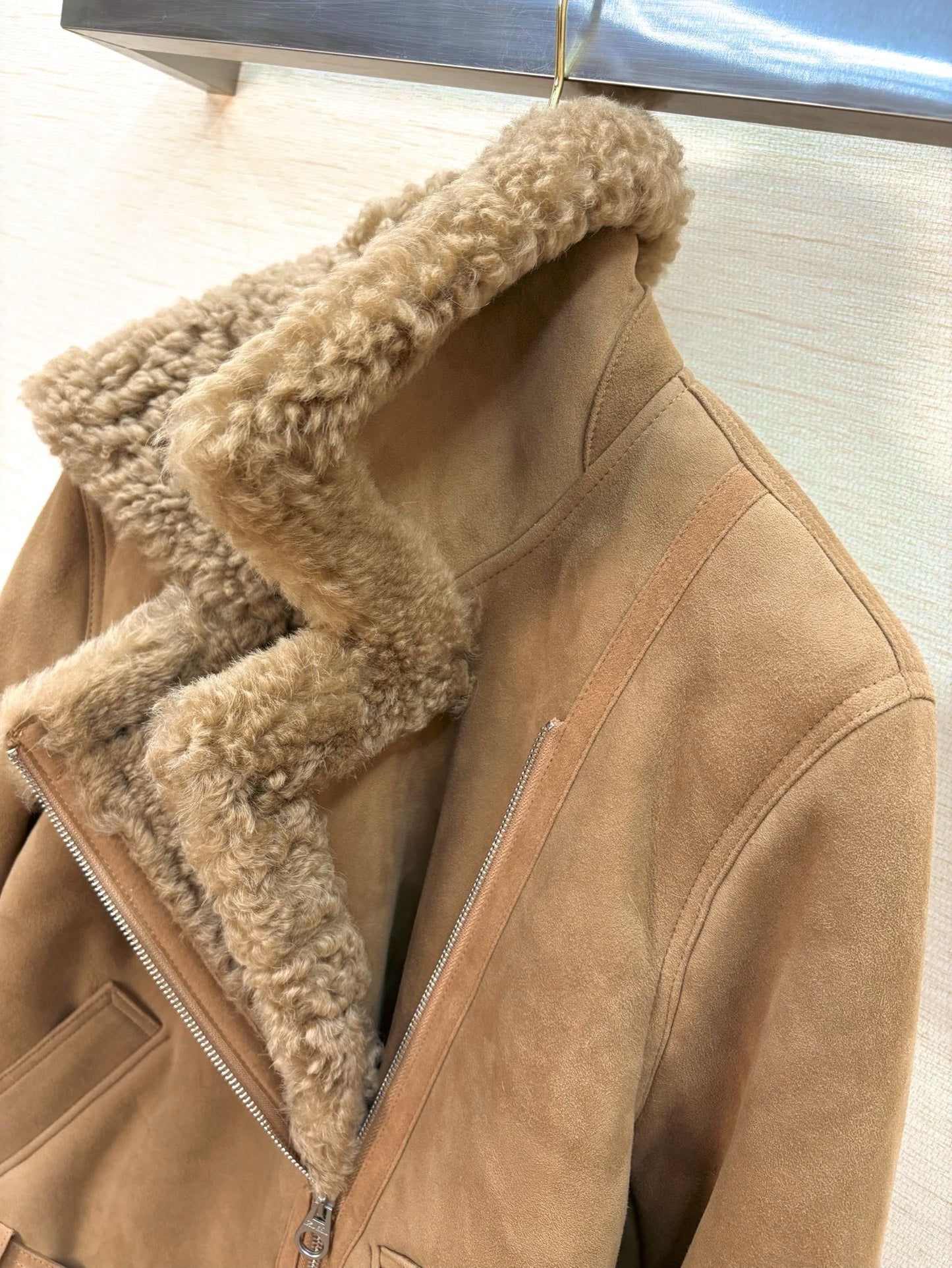 Sheepskin jacket