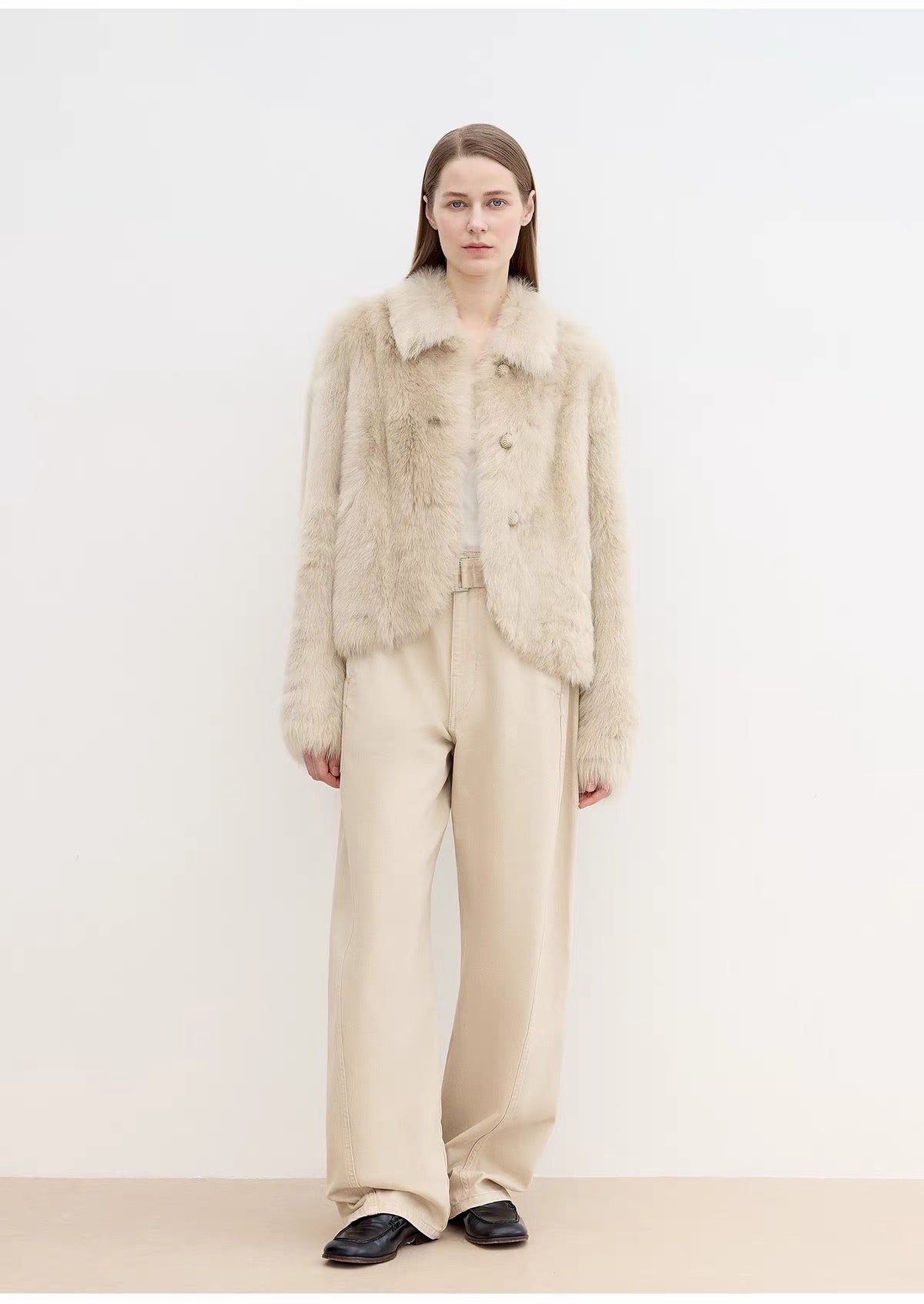 Sheepskin coat