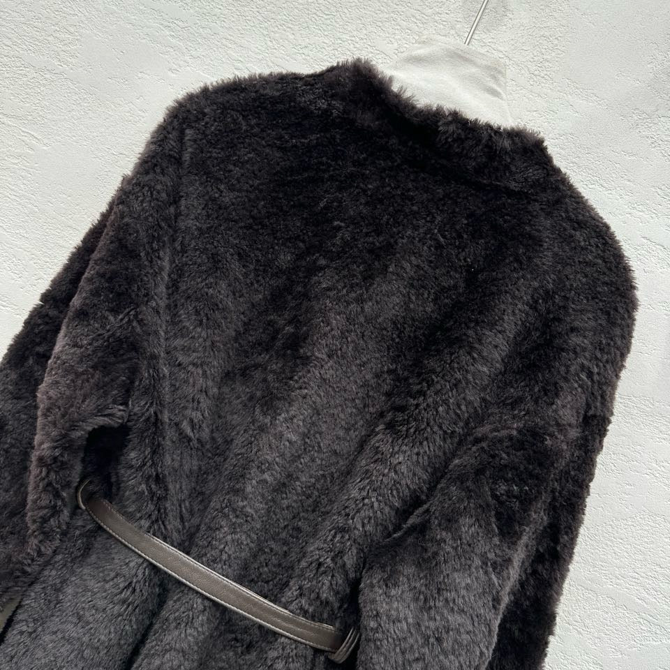 Sheepskin coat