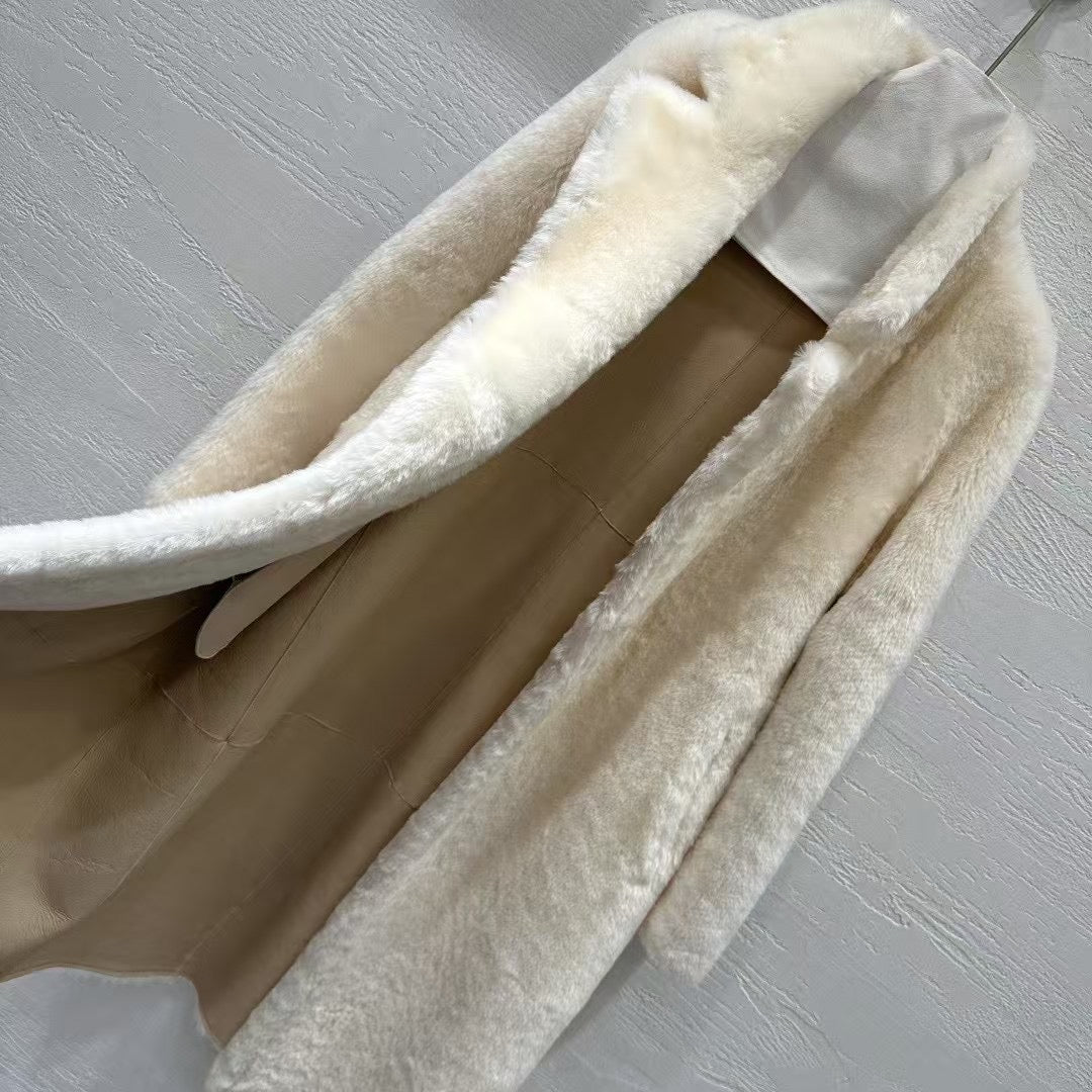 Sheepskin coat