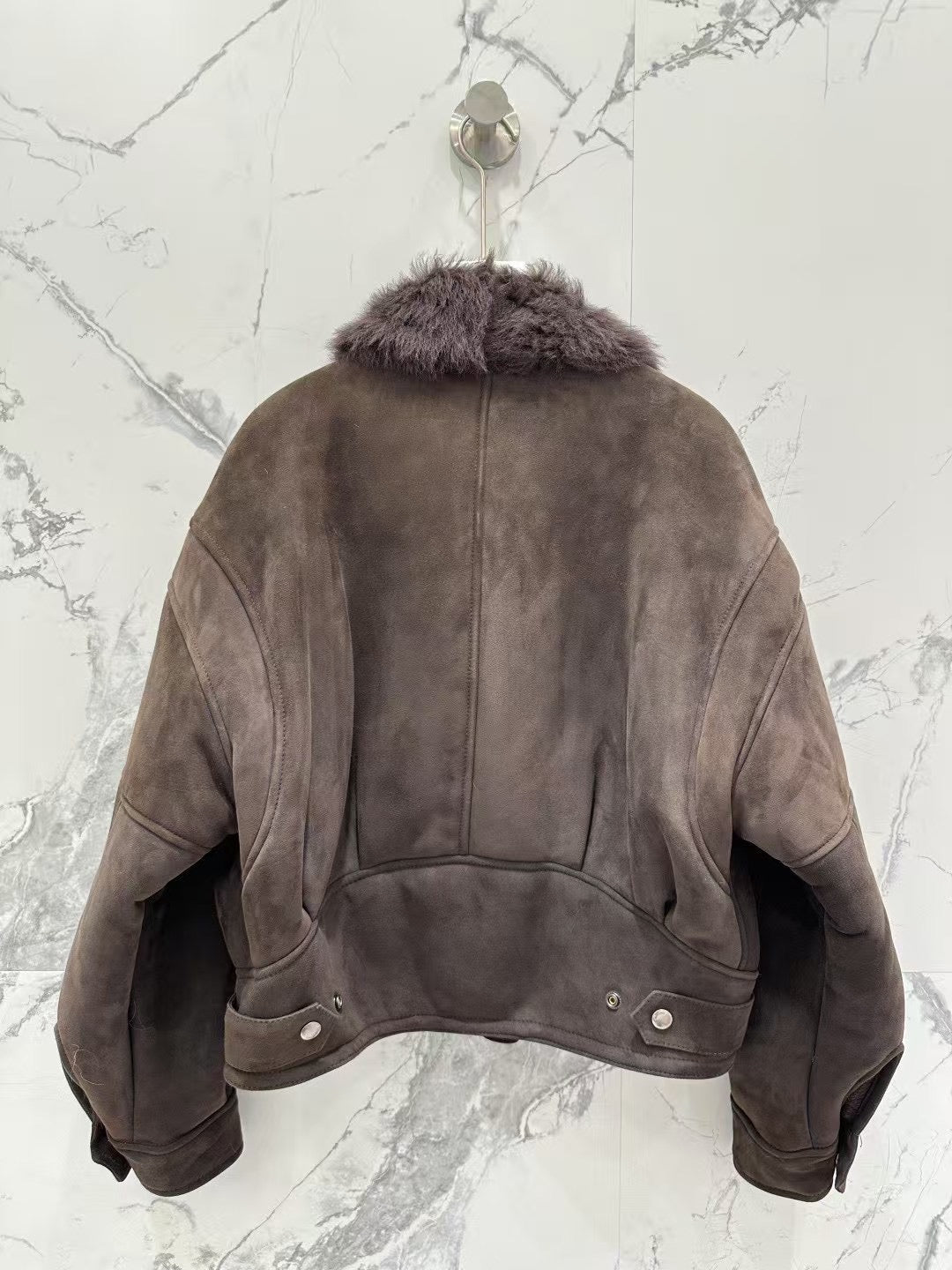 Sheepskin coat