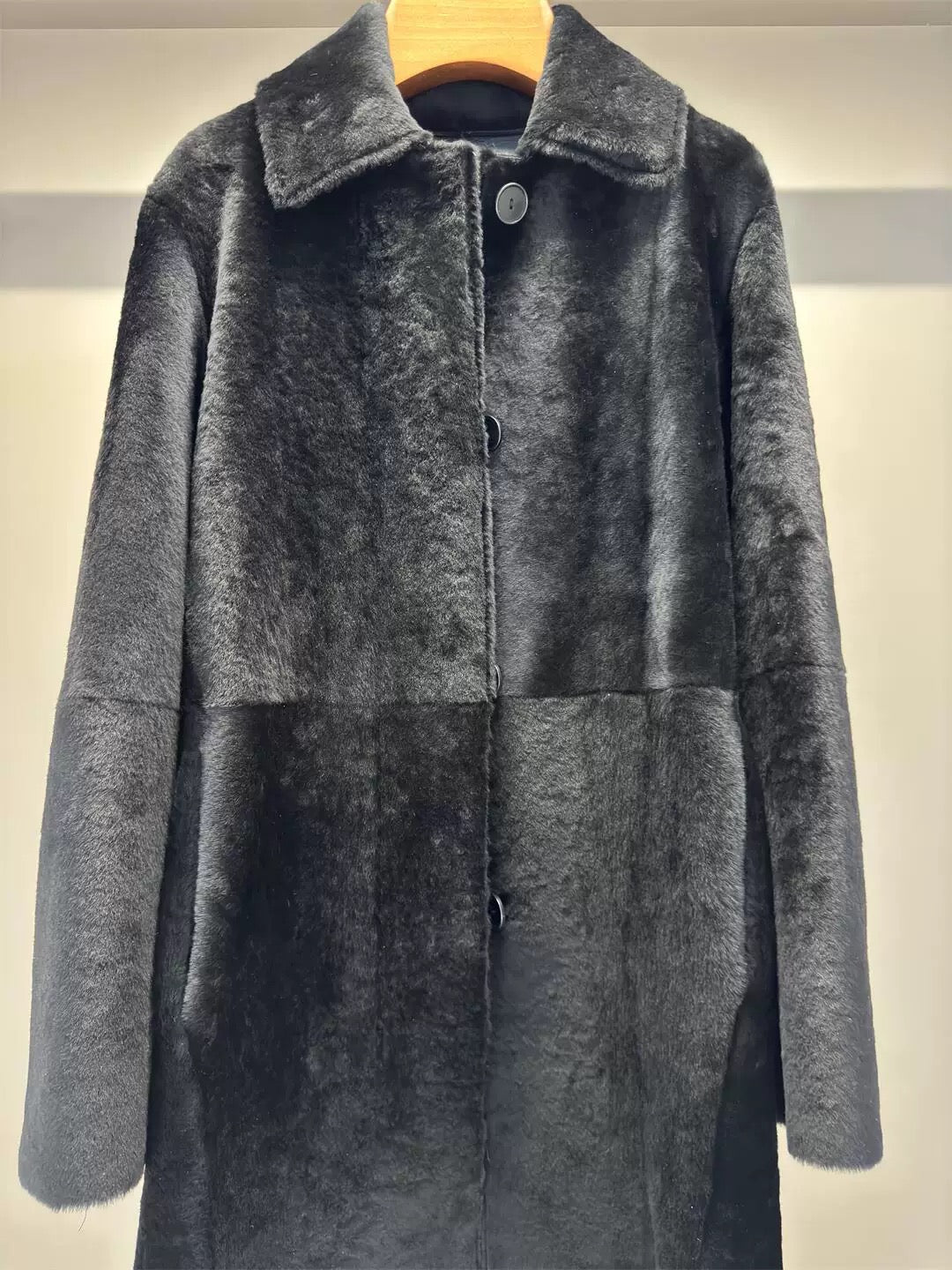 Sheepskin coat