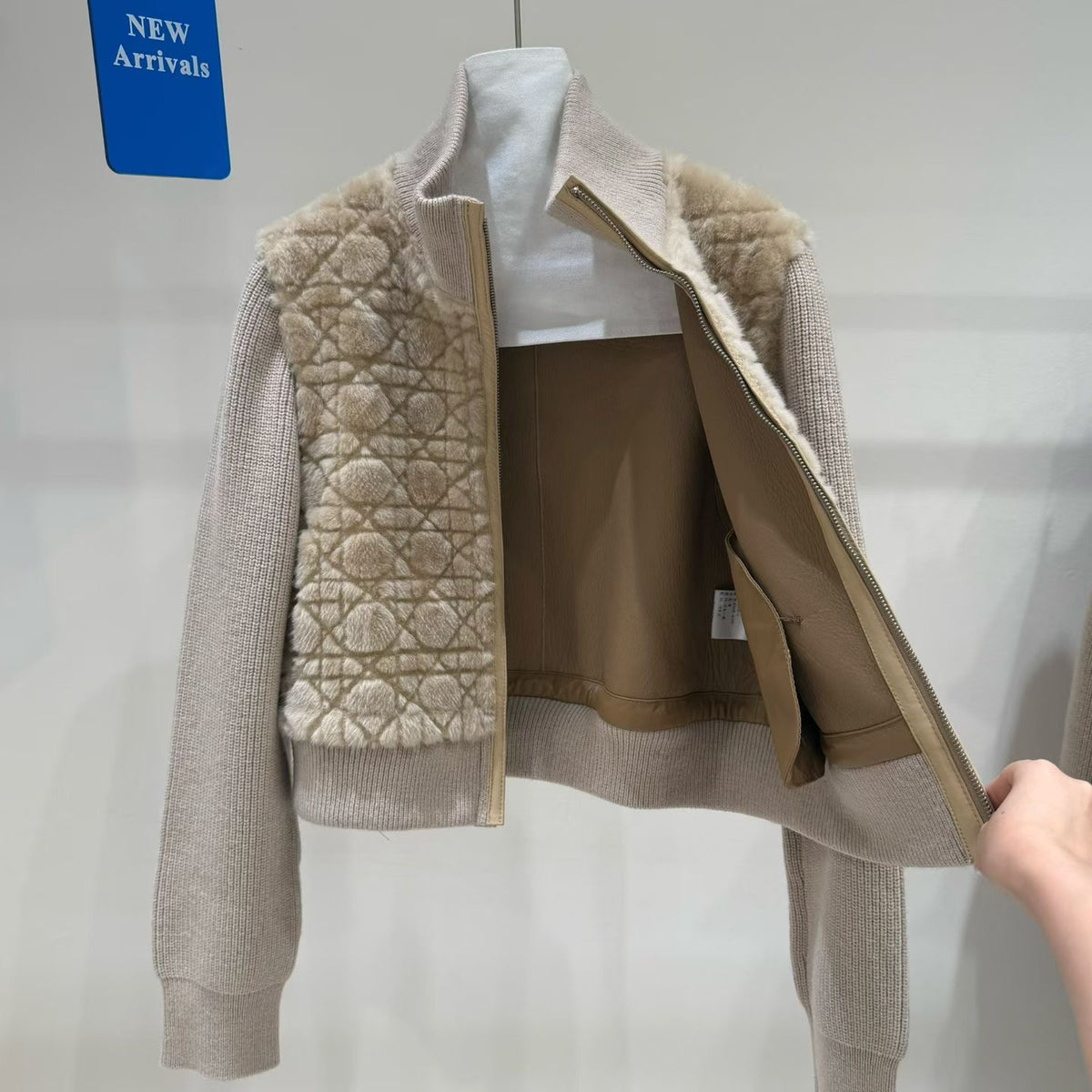 Sheepskin jacket