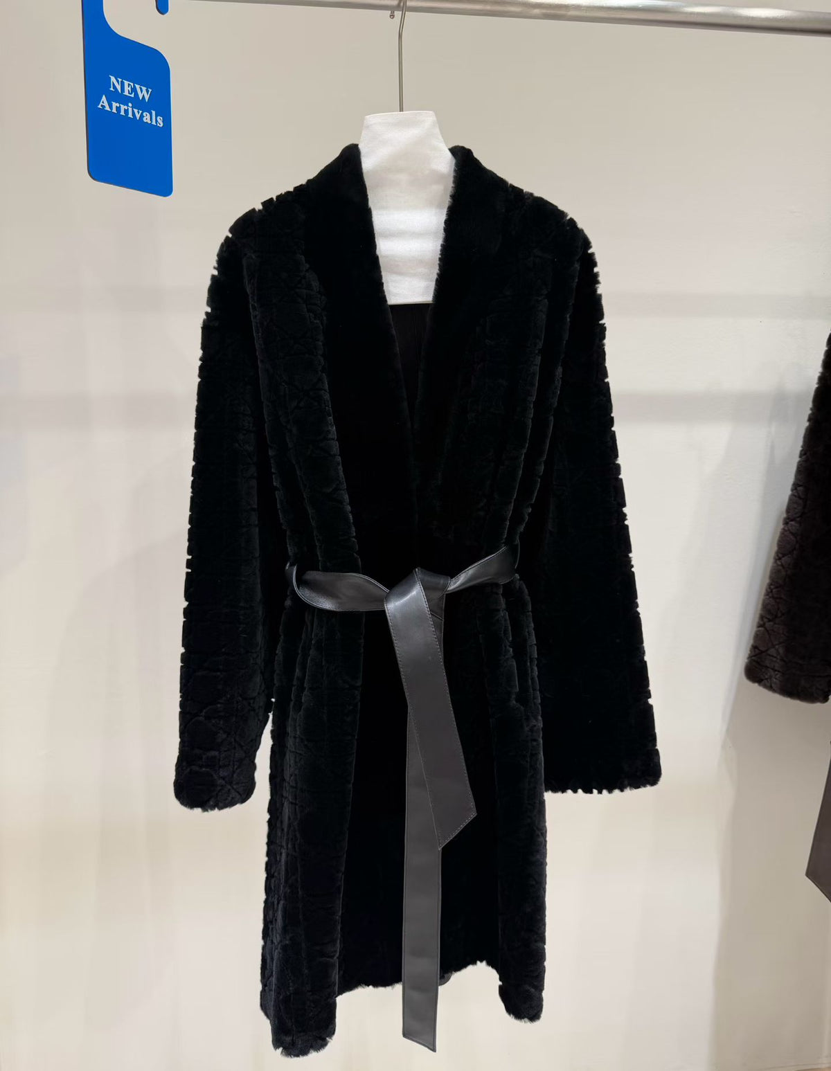 Sheepskin coat