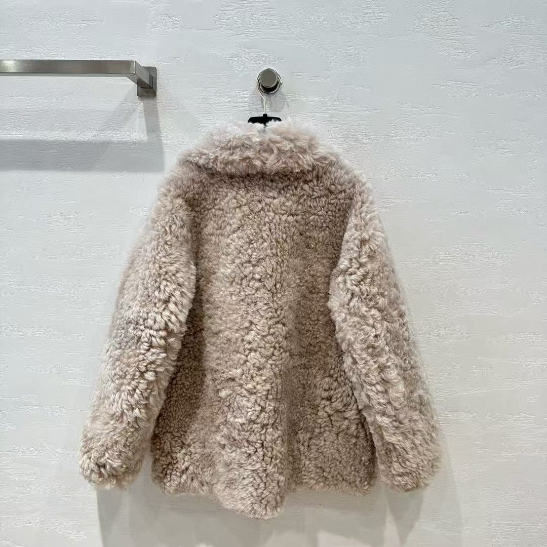 Sheepskin coat