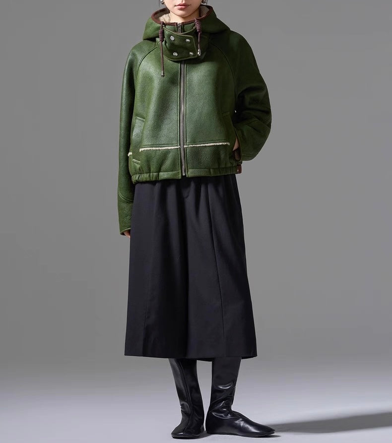 Sheepskin jacket