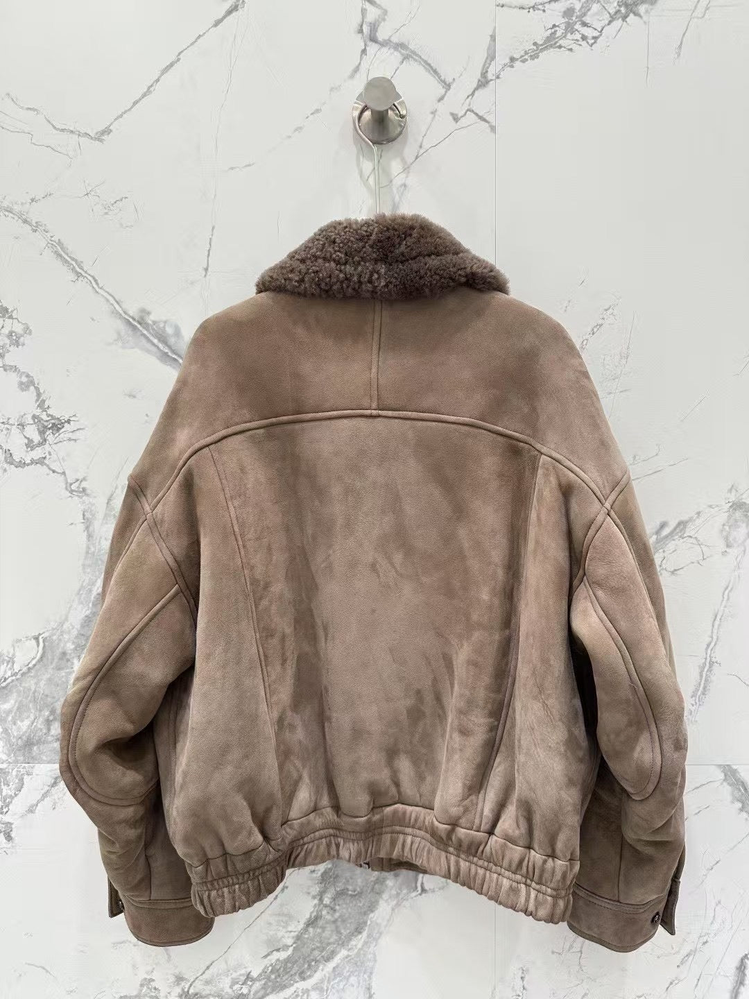 Sheepskin coat