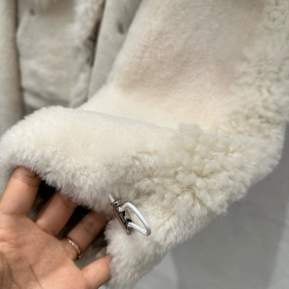 Sheepskin jacket