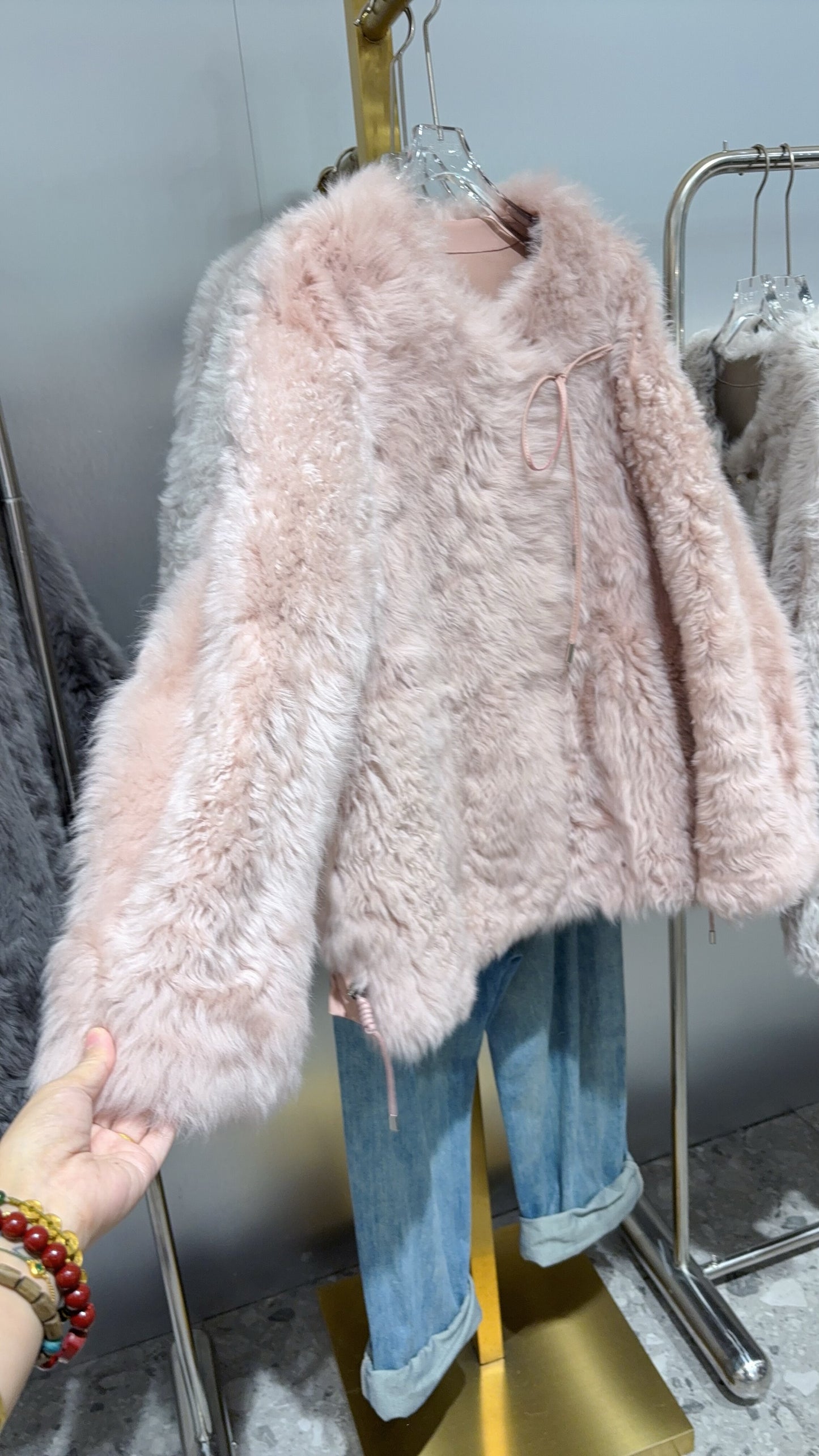 Sheepskin jacket