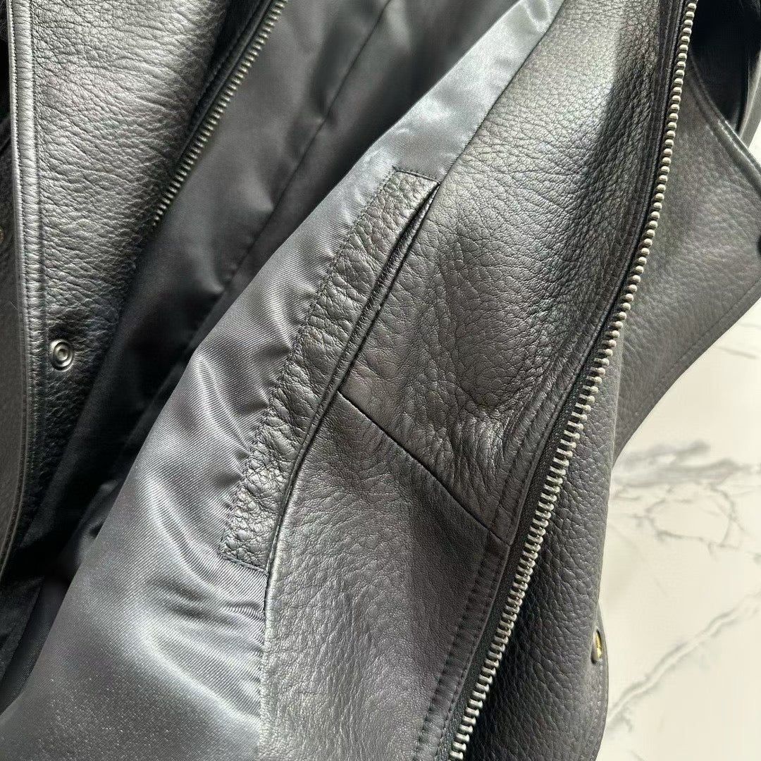 Leather jacket