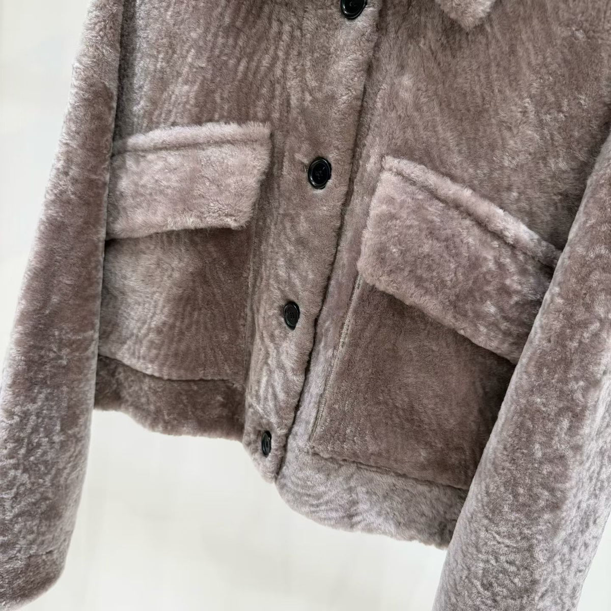 Sheepskin coat