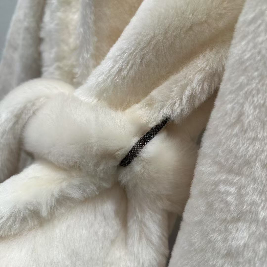 Sheepskin coat