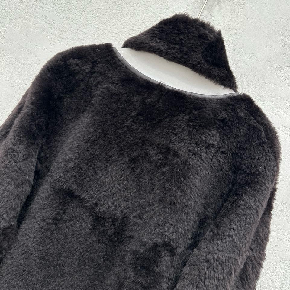 Sheepskin coat