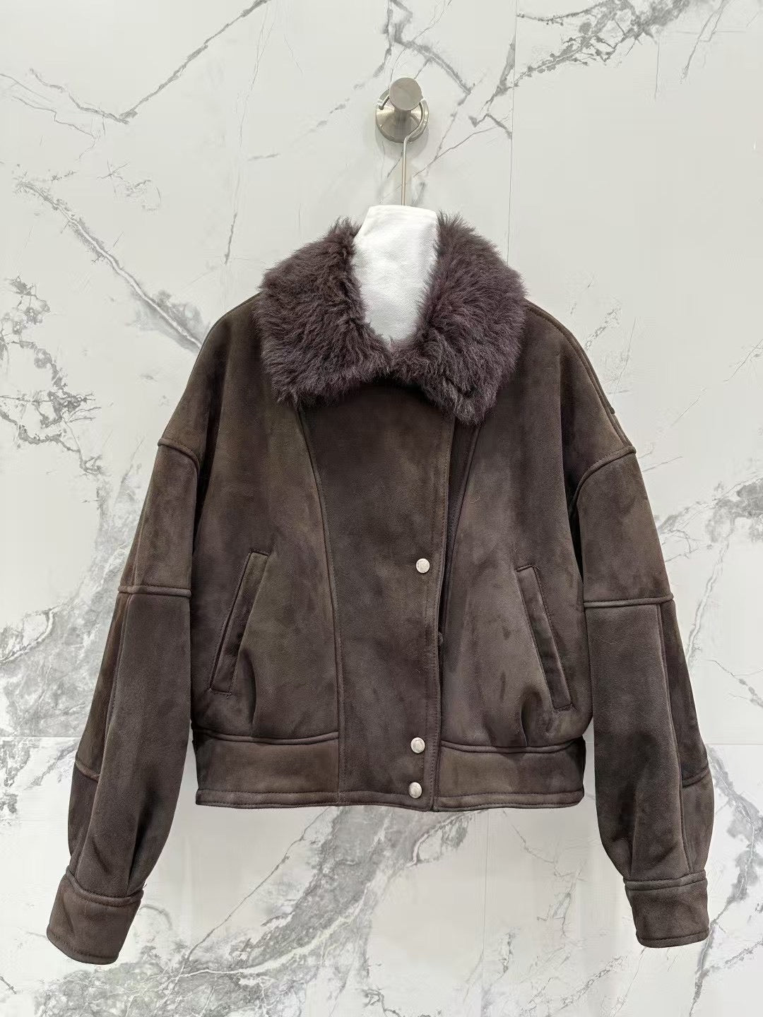 Sheepskin coat