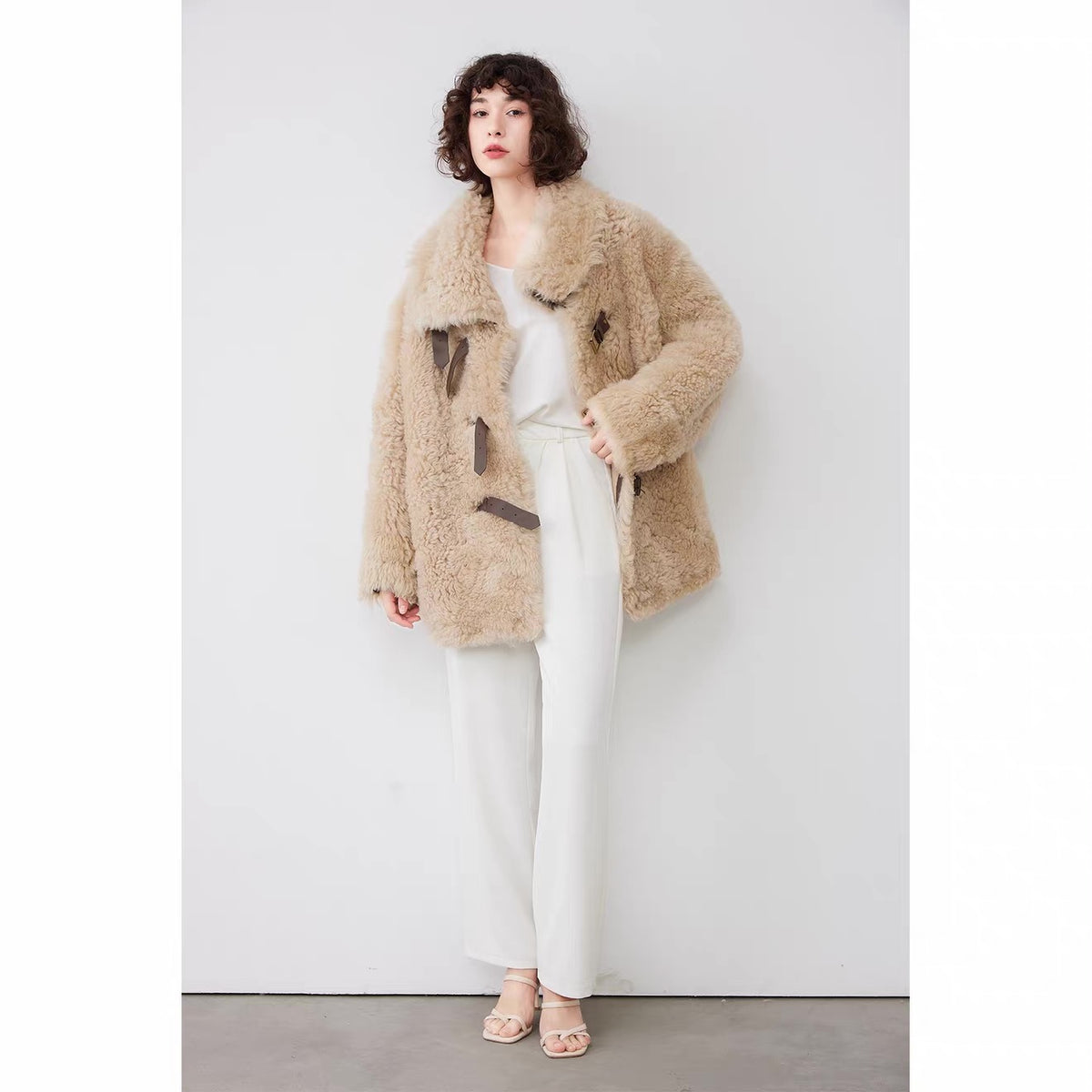 Sheepskin coat