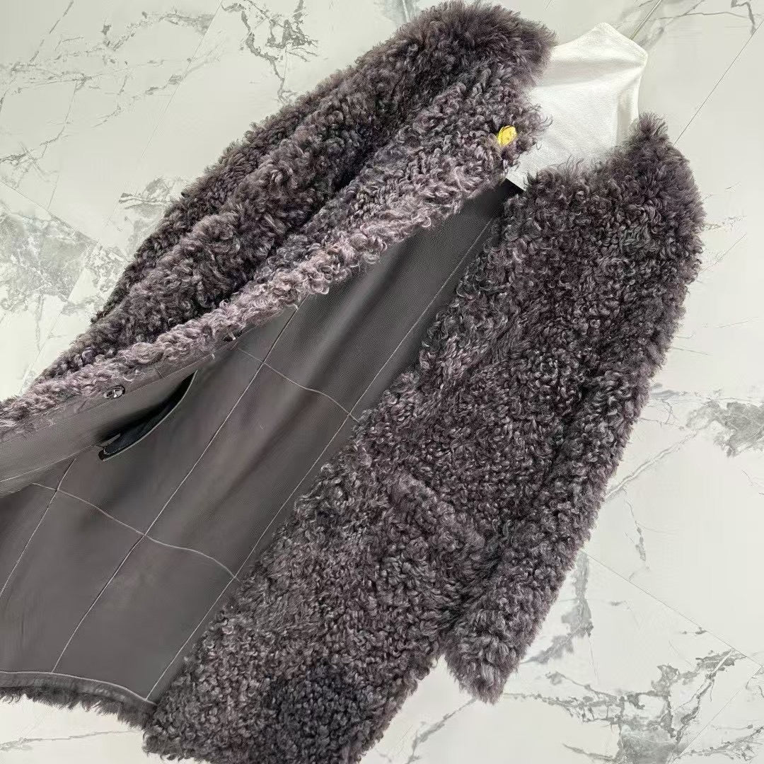 Sheepskin jacket