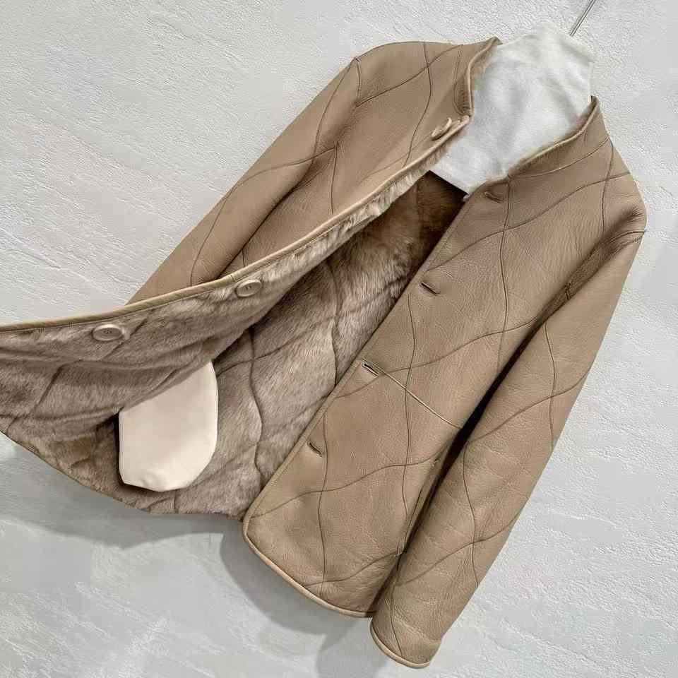 Sheepskin jacket