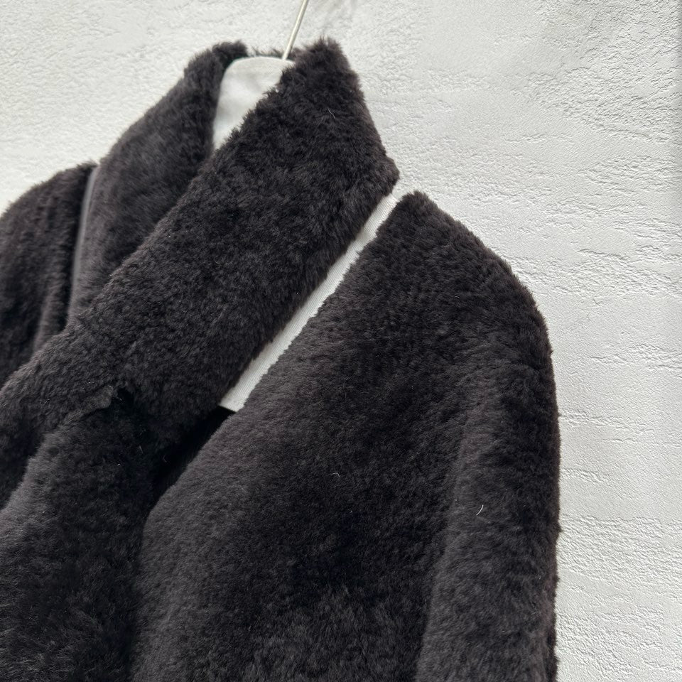 Sheepskin coat