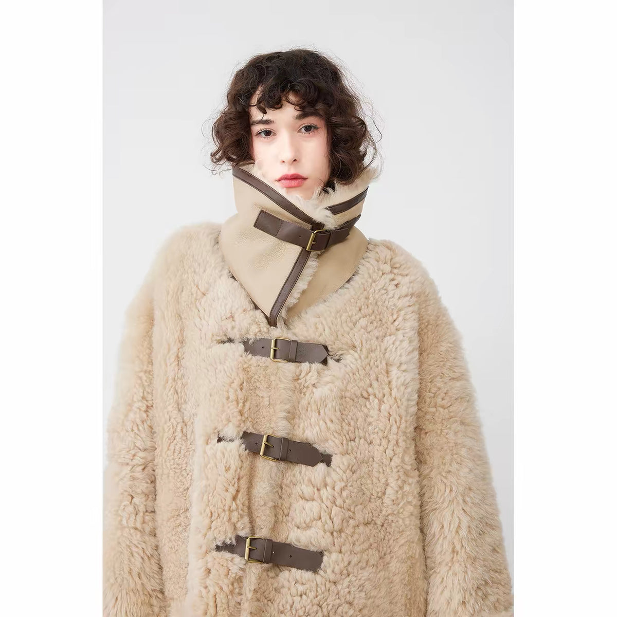 Sheepskin coat