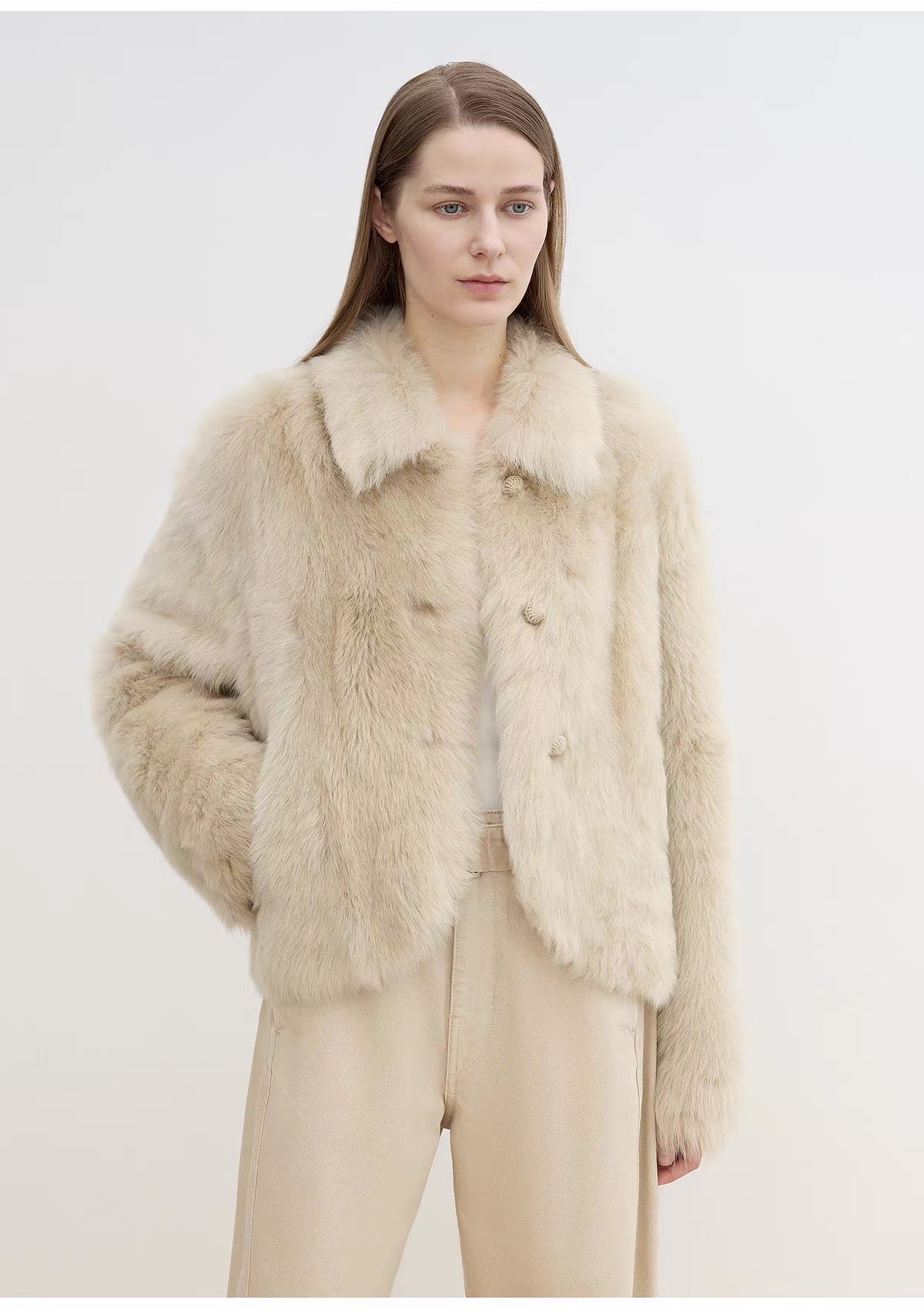 Sheepskin coat