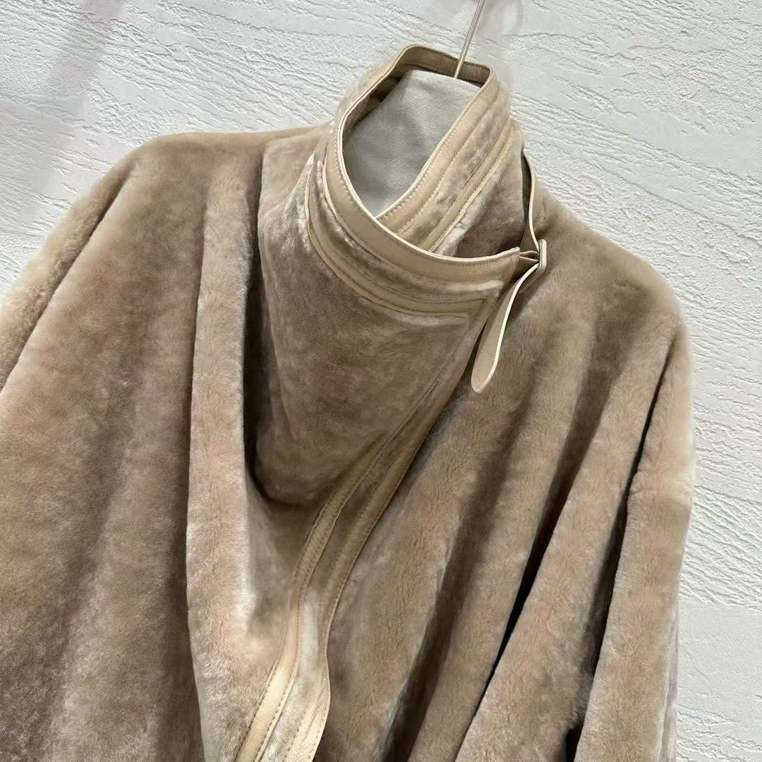 Sheepskin coat