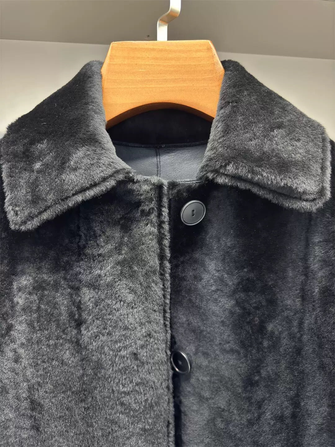 Sheepskin coat