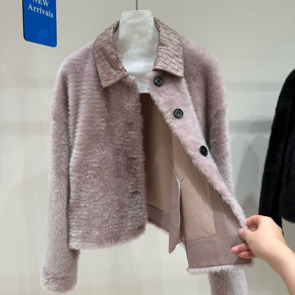 Sheepskin coat