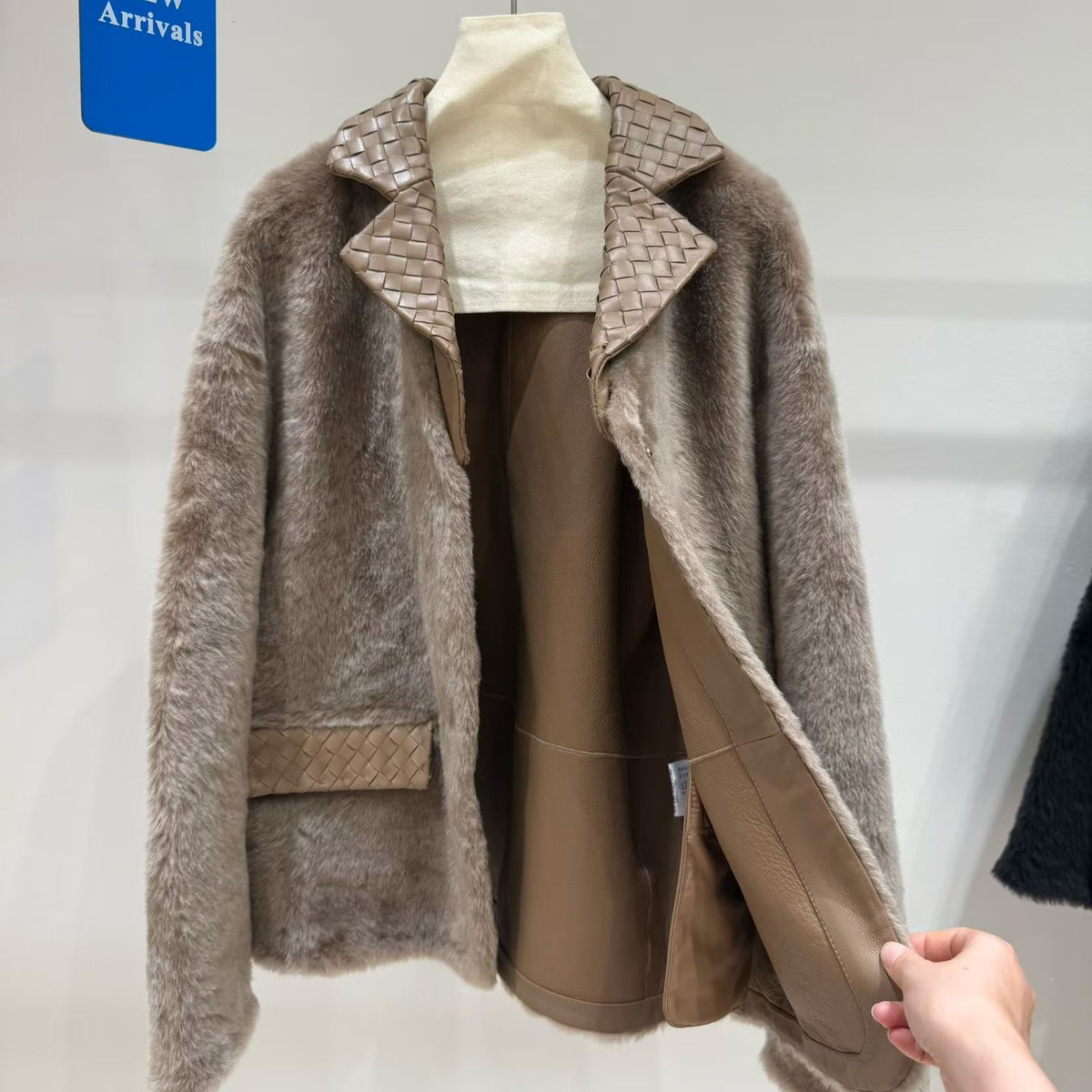 Sheepskin coat