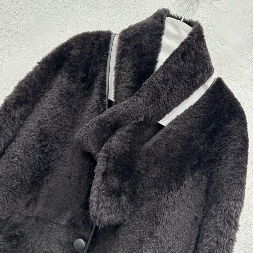 Sheepskin coat