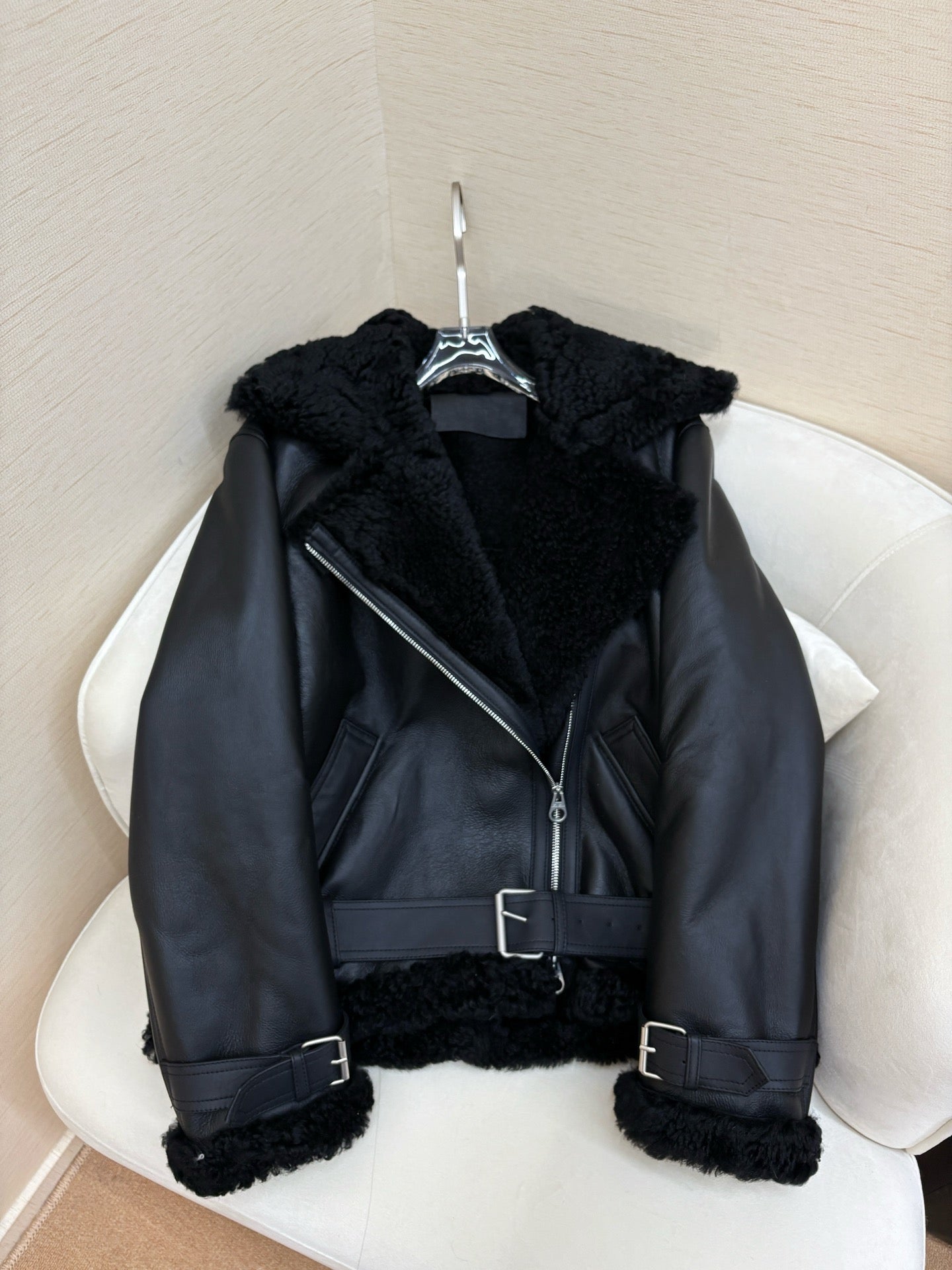 Sheepskin jacket