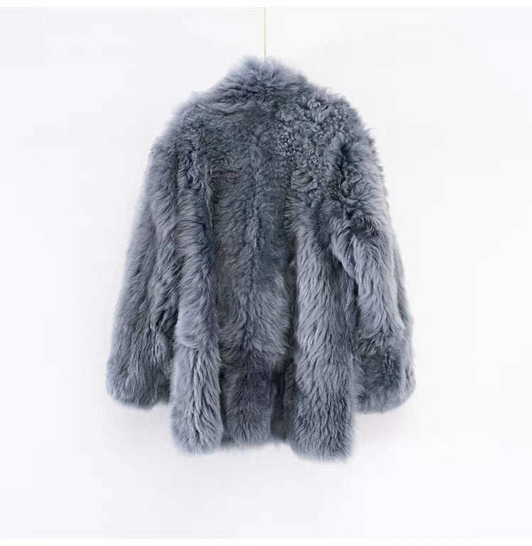 Sheepskin coat